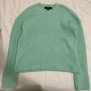 Aqua sweater